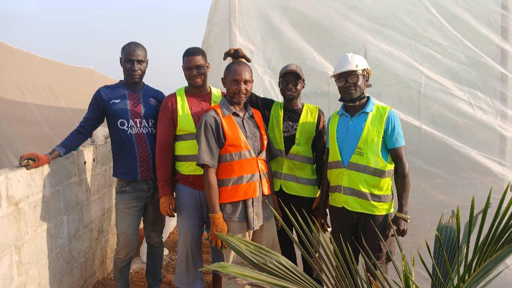 Realisation en guinee conakry frontiere Sierra Leone ,commune Mafrehya