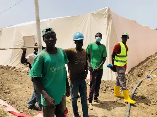 Serre agricole au mali
