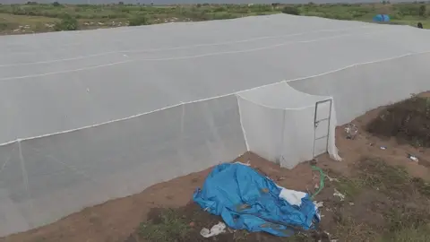 La porte de la serre, à hauteur d’homme