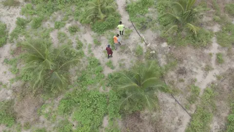 Reconnaissance du terrain avant implantation